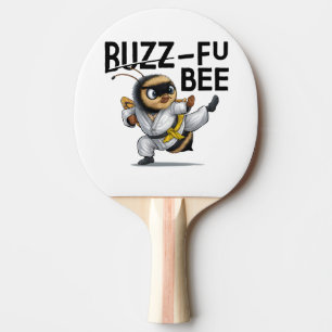 Funny Buzz-Fu Bee Martial Arts Tischtennis Schläger