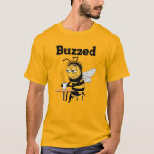 Funny Buzzed Bee T-Shirt (Vorderseite)
