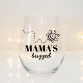 Funny Buzzed Bier Geschenk für Mama, die Lieben tr Weinglas Ohne Stiel