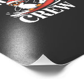 Funny Bye 2025 2026 Crew New Year Friends Squad Fotodruck (Ecke)