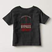 Funny Bypass Open Heart Operation Erholung Geschen Kleinkind T-shirt (Vorderseite)