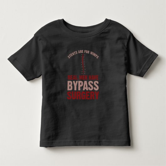 Funny Bypass Open Heart Operation Erholung Geschen Kleinkind T-shirt (Vorderseite)