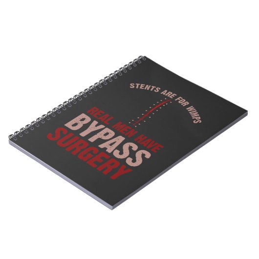Funny Bypass Open Heart Operation Erholung Geschen Notizblock (Linke Seite)