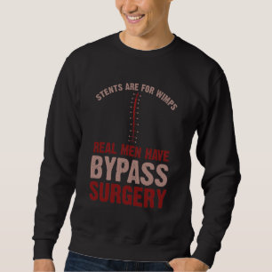 Funny Bypass Open Heart Operation Erholung Geschen Sweatshirt