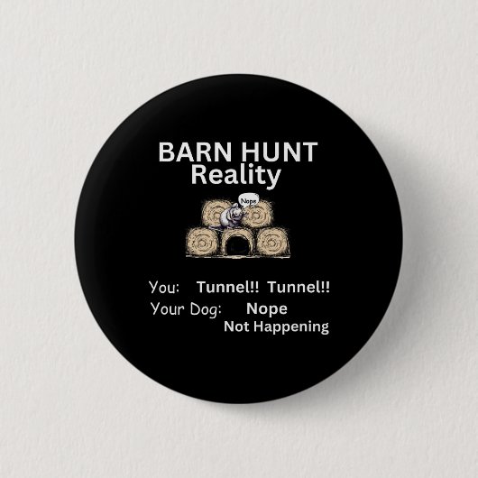 Funny Byrn Hunt - Tunnelwirklichkeit nicht Ereigni Button (Vorderseite)