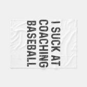 Funny Bysebyll Coach  Fleecedecke (Vorderseite (Horizontal))