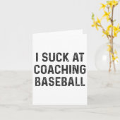 Funny Bysebyll Coach Karte (Gelbe Blume)