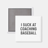 Funny Bysebyll Coach Magnet (Vorderseite/Rückseite)