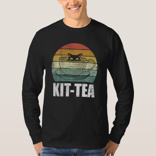 Funny Ca Kit Tee Funny Cat Lover Niedlich Black Ca (Vorderseite)