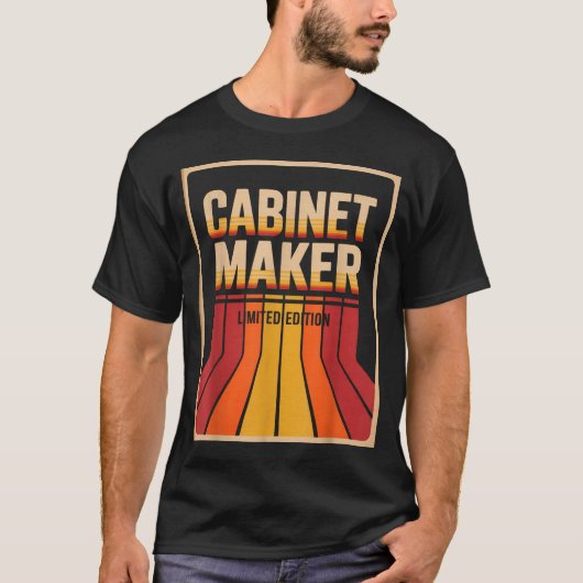Funny Cabinet Maker Limited Edition Woodworking Hu T-Shirt (Vorderseite)