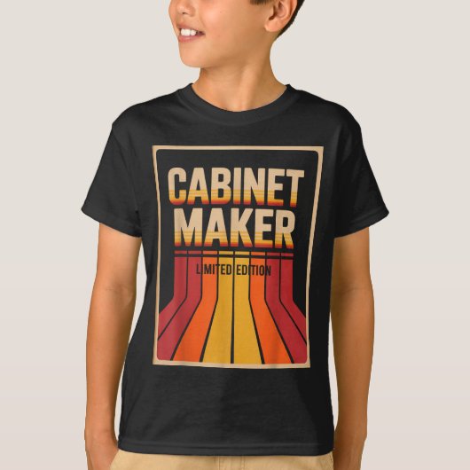 Funny Cabinet Maker Limited Edition Woodworking Hu T-Shirt (Vorderseite)