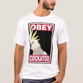 Funny Cacatua Cockatoo - Vogelkunst T-Shirt