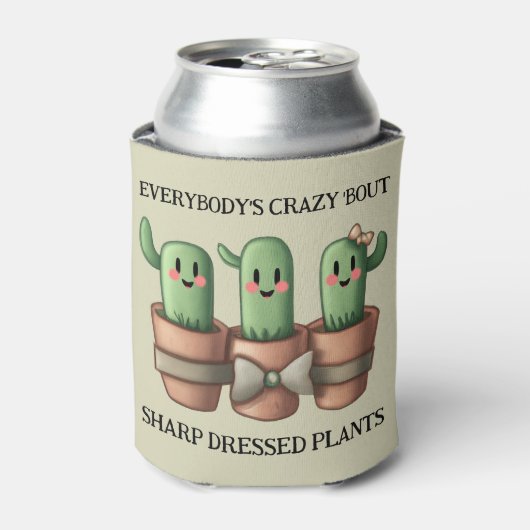 Funny Cacti Everybody's Crazy 'Bout Sharp ... Dosenkühler (Kanne Vorderseite)