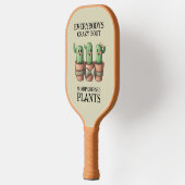 Funny Cacti Everybody's Crazy 'Bout Sharp ... Pickleball Schläger (Links)