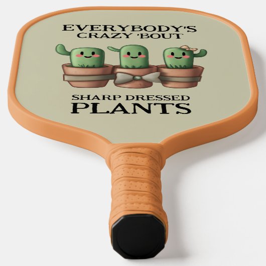 Funny Cacti Everybody's Crazy 'Bout Sharp ... Pickleball Schläger (Ablage )