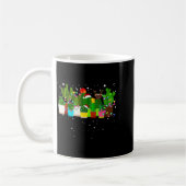 Funny Cactus Christmas Tree  Kaffeetasse (Links)