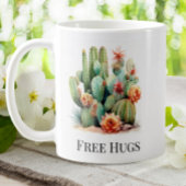Funny Cactus Free Hugs Garden House Pflanze Pots Kaffeetasse