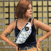 Funny Cactus Monogram Individuelle Name Waist Cros Bauchtasche