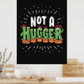Funny Cactus Poster (Küche)
