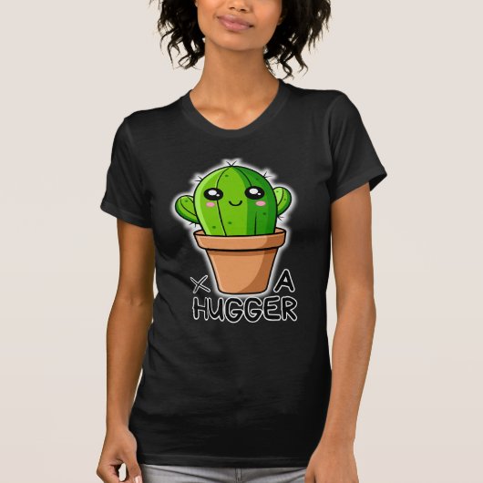 Funny Cactus Pun Niedliche Pflanze T-Shirt (Vorderseite)