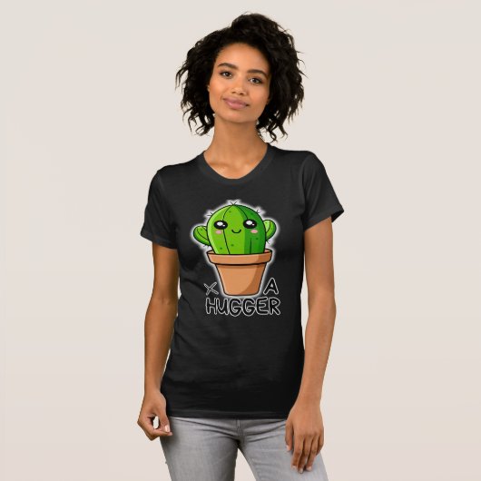 Funny Cactus Pun Niedliche Pflanze T-Shirt (Vorne ganz)