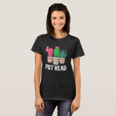 Funny Cactus Succulent Pun Gardening T-Shirt (Vorne ganz)