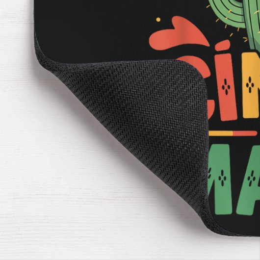 Funny Cactus und Sombrero Cinco de Mayo Cactus Som Mousepad (Ecke)