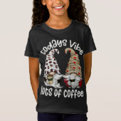 Funny Cafeteria Viele Kaffeegnocken T-Shirt (Vorderseite)