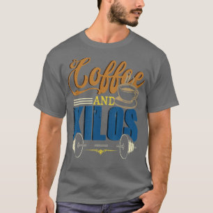 Funny Caffeine Weightlift Workout gibt Kaffee T-Shirt