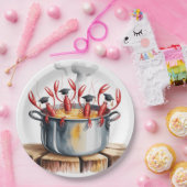 Funny Cajun Graduation Party Pappteller (Party)