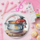 Funny Cajun Graduation Party Pappteller (Party)