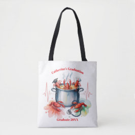 Funny Cajun Nurse Graduation Party Tasche