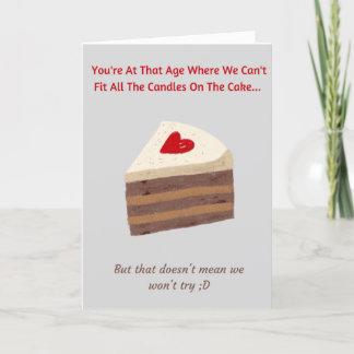 Funny Cake Card Einladung
