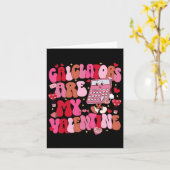 Funny Calculator ist mein Valentine Mathematiker Karte (Gelbe Blume)