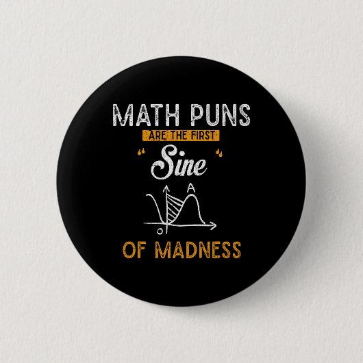 Funny Calculus mathematische Puns sind die erste S Button (Vorderseite)