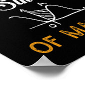 Funny Calculus mathematische Puns sind die erste S Poster (Ecke)