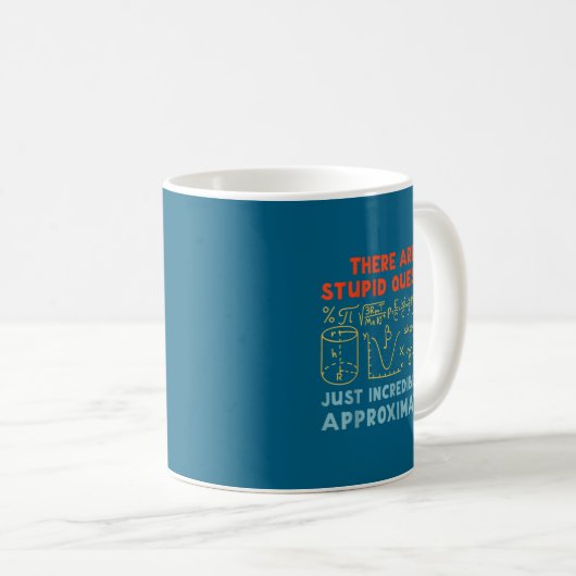 Funny Calculus Teacher Math Lover Mathematics Sarc Kaffeetasse (VorderseiteRechts)
