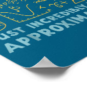 Funny Calculus Teacher Math Lover Mathematics Sarc Poster (Ecke)