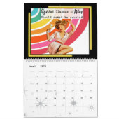 Funny Calendar For Her Gift Friend Retro "Done" Kalender (Mär 2026)