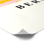 Funny Calico Cat Print - Matisse Style Bathroom Poster (Ecke)