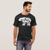 Funny California Bear California Republic Shirt (Vorne ganz)