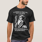 Funny Calvinist Wizard Premium T-Shirt (Vorderseite)