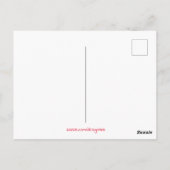 Funny Camel Animal Postkarte (Rückseite)