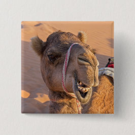 Funny Camel Button