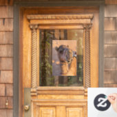 Funny Camel Fensteraufkleber (Haustür)