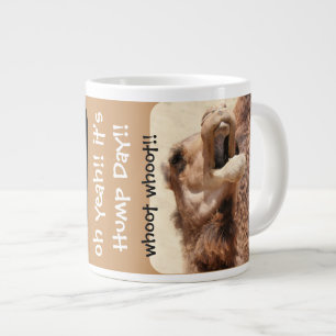 Funny Camel Hump Day Jumbo Tasse