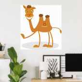 Funny Camel Poster (Heimbüro)