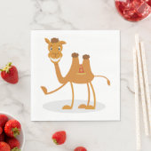 Funny Camel Serviette (Beispiel)