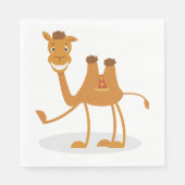 Funny Camel Serviette (Vorderseite)