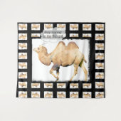 Funny Camel stoppt Staring auf meinem Humps Tapest Wandteppich (Vorderseite (Horizontal))